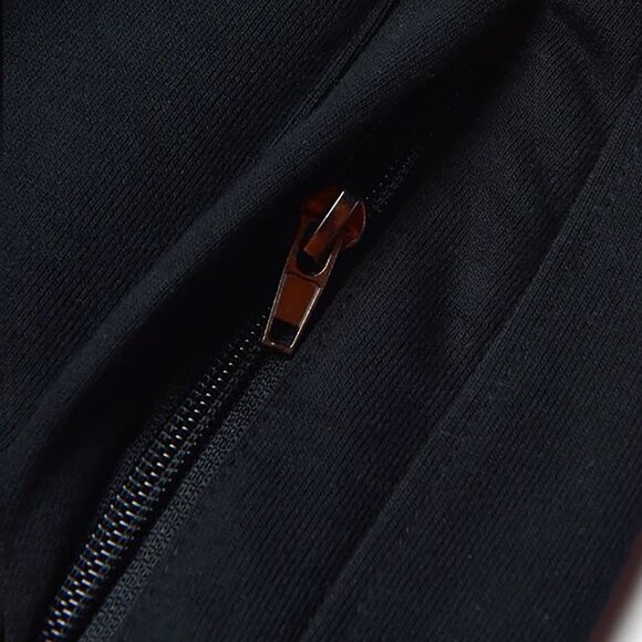 AACA Heavyweight Men's Fleece Sweatpants Stitching Cinch Bottom Pocket Size 2XL - Picture 5 of 5